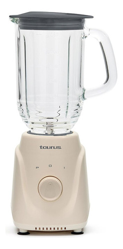 Licuadora Menina Glass Eco Taurus 1.25 L 50% Biomasa Color Beige