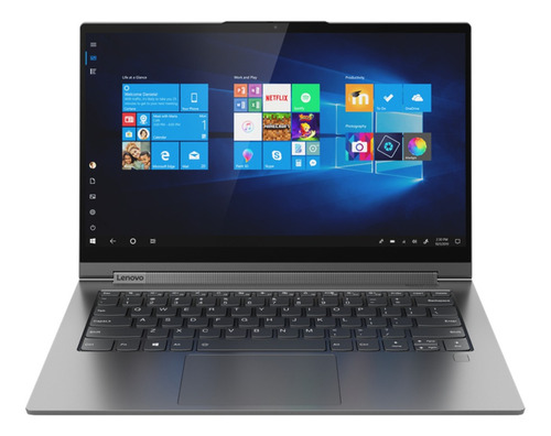 Notebook Lenovo Yoga C940 iron gray táctil 14", Intel Core i7 1065G7  12GB de RAM 512GB SSD, Intel Iris Plus Graphics 60 Hz 1920x1080px Windows 10 Home