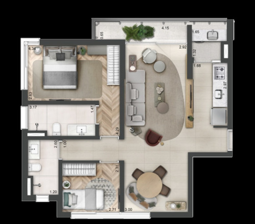 Imagem 12 de 15 de Apartamento - Ap11871 - 70110490