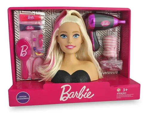 Cabeza de muñeca barbie para peinar new arrivals