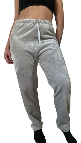 Pantalon Pijama Abrigado Polar Soft Peluche Invierno Mujer