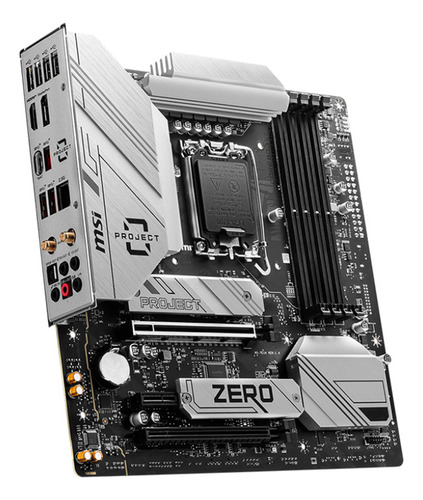 Board Msi B760m Project Zero Wifi (socket 1700) Color Blanco