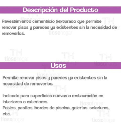 Imagen 3 de 10 de Revestimiento Cementicio Texturado Spray 20 Sinteplast Deck