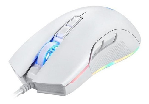 Imagen 3 de 4 de Mouse Gamer Nisuta 10000 Dpi Ns-mogz9 (white)