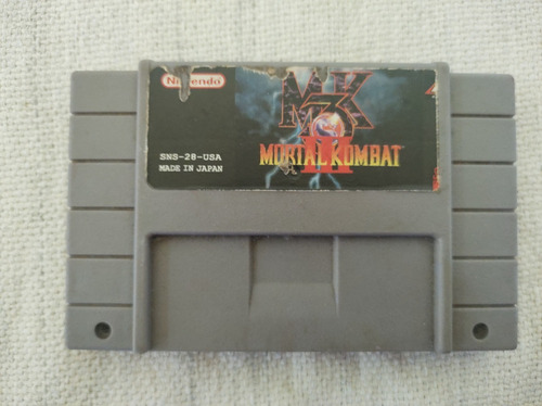 Cartucho Jogo Video Game Nintendo Mortal Kombat Iii Cod 4387