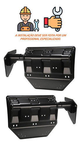 Par Suporte Paralama Scania Direito Esquerdo Trasei. Trucado
