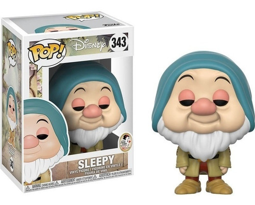 Figura Sleepy - Dormilon #343 Blancanieves Funko Pop! Disney