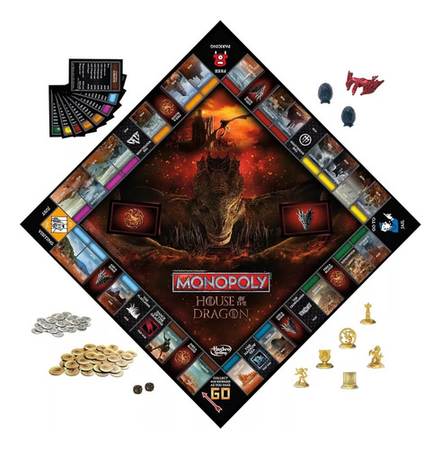Juego De Mesa Monopoly House Of The Dragon Edicion