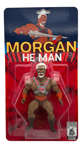 Morgan He Man Freeman Figura Muñeco