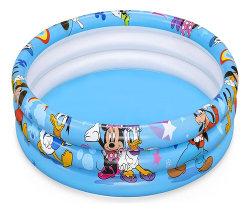 Piscina Inflable 3 Anillos Mickey 122x25cm Bestway