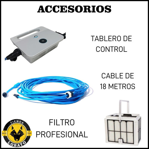 Imagen 8 de 10 de Robot Dolphin S200 Limpia Piscina Pared Piso Fondo Automatic