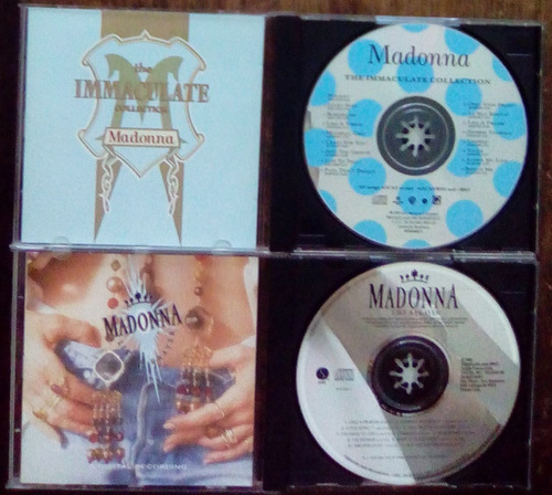 2x Cd (nm) Madonna Immaculate Collection + Like A Prayer (br