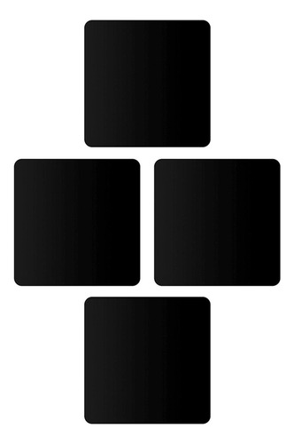 4 Peças De Acrílico, Placa De Espelho, Panos De Fundo Fotogr