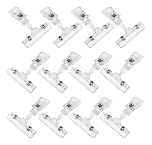 12 Uds. Clips Para Carteles, Clips Para Etiquetas De