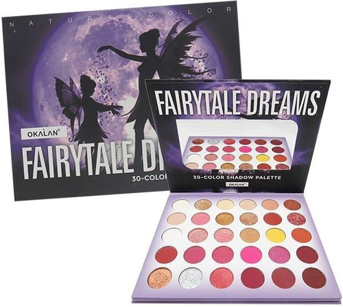 Paleta De Sombras Fairytale Dreams Okalan Color De La Sombra Multicolores