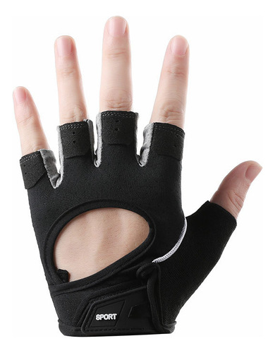 Guantes De Medio Dedo Para Ejercicio Y Acondicionamiento FĂs