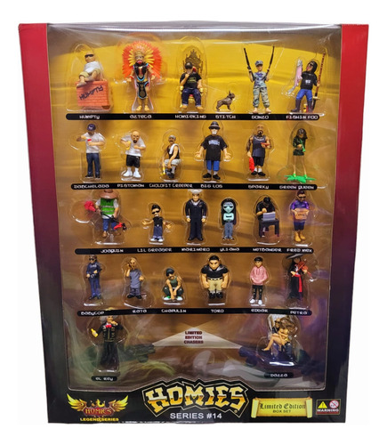 Homies Serie #14 Legend Series Dga Collectibles 