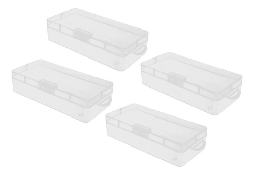 Contenedor De Plástico Transparente De Almacenamiento Transp