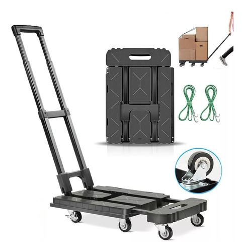 Diablo De Carga Plegable Con Extensible Capacidad 245 Kg