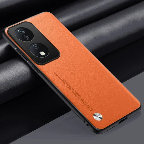 Funda Para Honor X7b 4g Cuero Artificial Delgado A Prueba De Choques