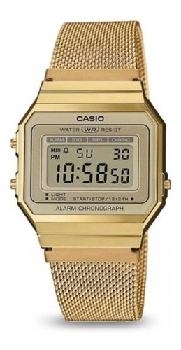 Reloj Casio Unisex Retro A700 Wm Cronómetro Original