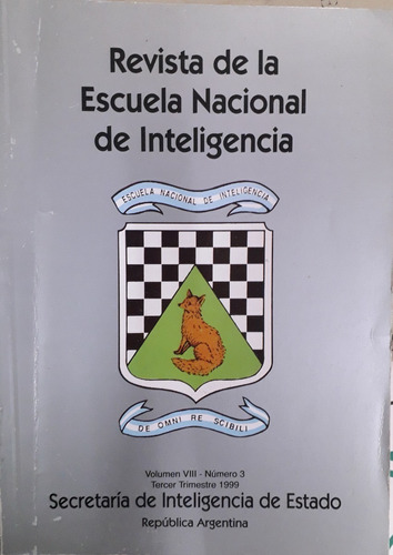 3117. Revista De La Escuela Nacional De Inteligencia- 2 Ts