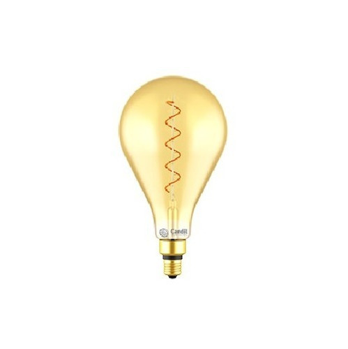 Lámpara Filamento Gold Led 5 Watts Pera E27 Candil