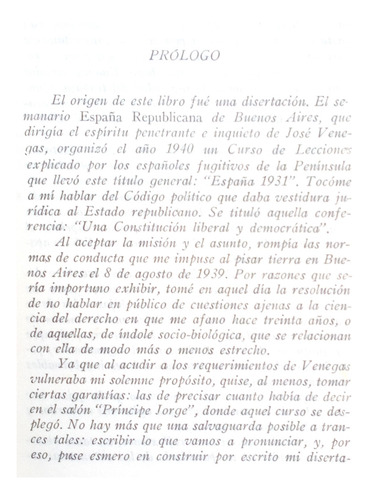 Constitución Democracia España Republicana /cs Losada Ct - F (Usado)
