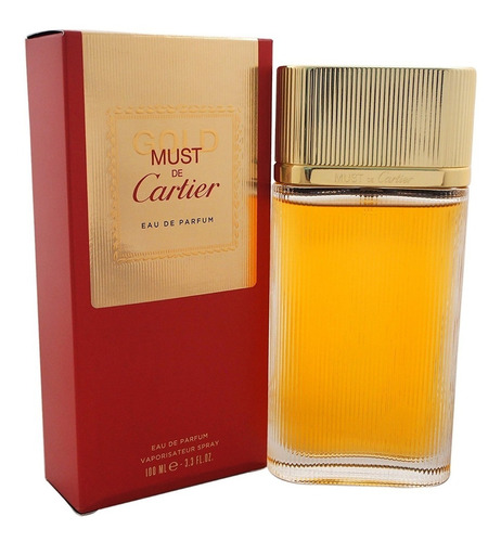 Must De Cartier Gold 100ml Sellado, Original, Nuevo!!