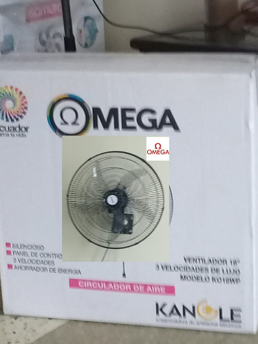 Ventiladores De Pared Omega 18 . Tipo Comercial 5 Aspas News