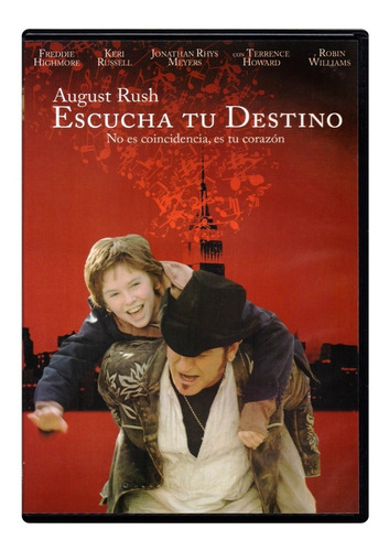 August Rush Escucha Tu Destino Robin Williams Pelicula Dvd