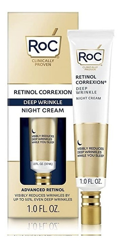 Roc Retinol Correxion Crema De Noche Antiedad Antiarrugas