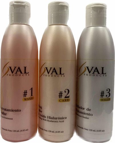 Cirugía Capilar Con Acido Hialuronico Oval Hair De 120ml