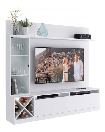 Imagem 2 de 5 de Estante Home Para Tv Até 60 Polegadas 1 Porta De Fh