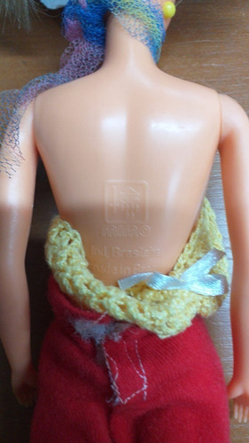 Boneca Hortência Jogadora De Basquete - Mimo - Anos 80-32 Cm