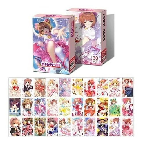 Caja Anime Sakura Card Captor 30 Piezas 