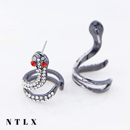 Ear Cuff De Serpiente ' Oreja De Serpiente ' Pendientes De S