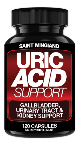 Soporte De Acido Urico -120 Capsulas - Apoya La Limpieza Ren