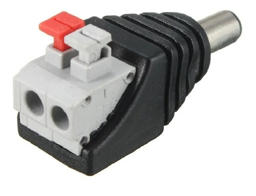 Ficha Conector Plug Macho A Presion Bornera Alimentacion Dy