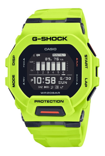 Reloj Casio G Shock G-squad Serie Gbd 200-9d Bluetooth