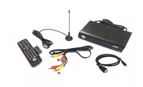 Decodificador TDT Sintonizador De Televisión Digital HD DVB2 GENERICO