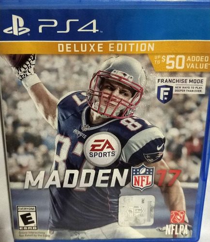 Ps3 Madden 17  Deluxe Edition Videojuego  Rob Gronkowski