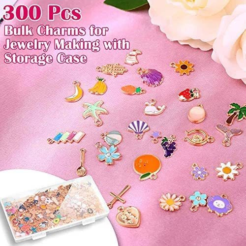 Imagen 3 de 6 de 300 Abalorios Para Hacer Joyas, Venta Al Por Mayor A Granel,