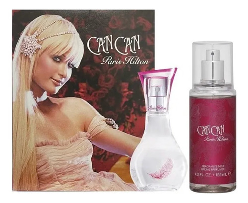 Set Perfume Y Locion Paris Hilton Can Can