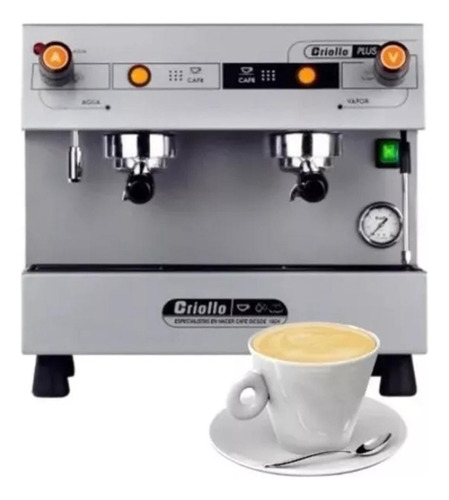 Cafetera Express Criollo Plus Eléctrica 2 Grupos Nueva