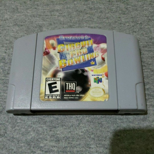 Brunswick Circuit Pro Bowling - Nintendo 64 (Usado)