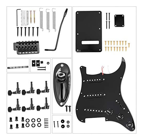 Kits De Guitarra Eléctrica Diy, Pickguard Back Cover Bridge 