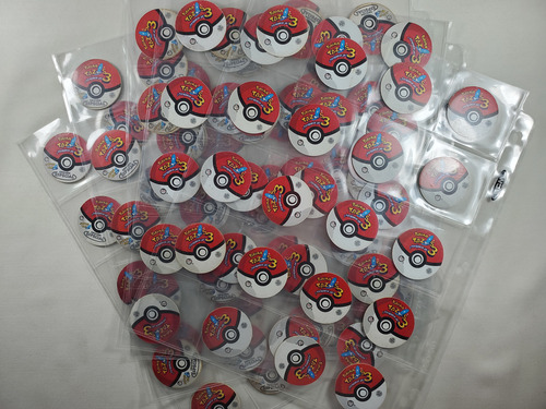 Colección De Tazos Pokémon 3 Sin Sticker 88/88 Piezas (Usado)