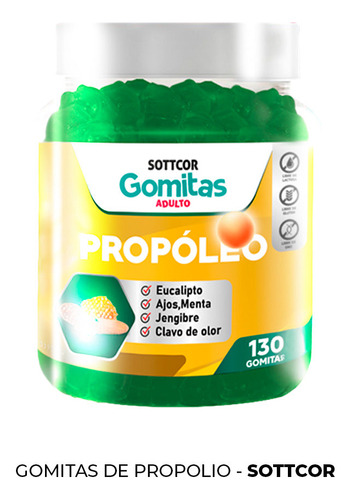 Gomitas De Propolio Sottcor
