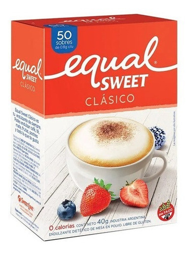 Equalsweet Clasico 50 Sobres